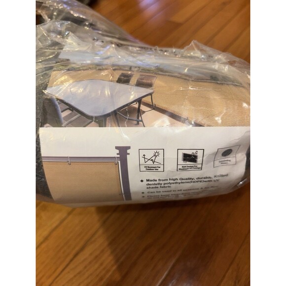 Balcony Privacy Screen 3x16 Feet Dark Grey - Picture 6 of 6